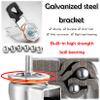 ESOYAWE Heavy-Duty TPR Rubber Swivel Casters, 4-Pack, 2.5/3/4/5 in, M10/M12 Threaded Stem view 4