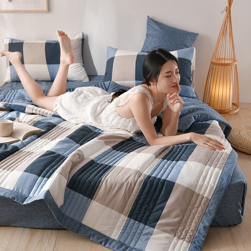 uyeoco Quilted Bedspread, Double Bed, Color Q, 180 x 200 cm