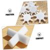 Mobestech 2-Pack White PTFE Magnetic Stir Bars for Laboratory Stirring view 3