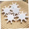 Mobestech 2-Pack White PTFE Magnetic Stir Bars for Laboratory Stirring view 4