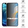 iTemizer 2-Pack Matte Ceramic Privacy Screen Protector for iPhone 14 Pro, 9H Anti-Spy Glass view 2