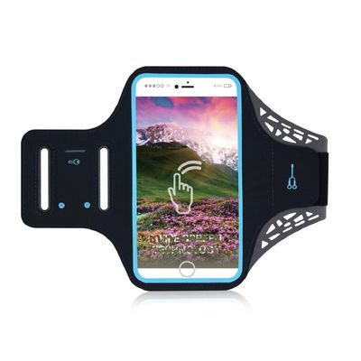 DFV mobile Professional Ultra-Thin Sports Armband for Coolpad Cool 12A (2020) - Black