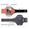 DFV mobile Ultra-Thin Sports Armband for Fujitsu Arrows We Jp A101Fc (B03) (2021), Orange view 2