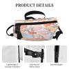 Santa Claus Anti-Theft Sling Backpack, Crossbody Shoulder Bag for Outdoor Sports, Travel & Hiking, Coral Reef view 4