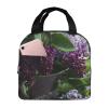VACSAX Insulated Lunch Bag with Bonsai Print view 1