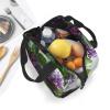 VACSAX Insulated Lunch Bag with Bonsai Print view 4
