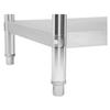 THINFAR Kitchen Work Table, Stainless Steel, Adjustable Feet, 61 x 61 x 90 cm view 4