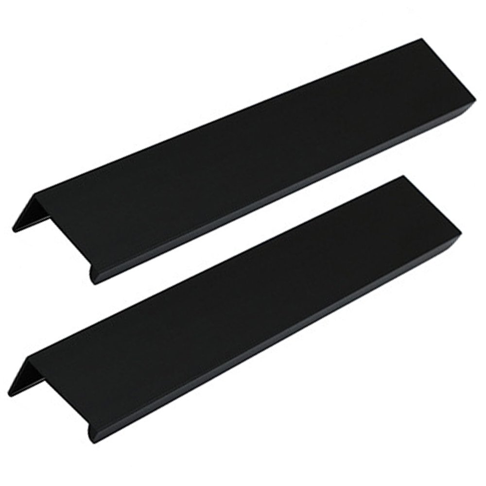 Concealed Cabinet Handles, Black, 2-Pack (128 mm Hole Spacing)