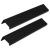 Concealed Cabinet Handles, Black, 2-Pack (128 mm Hole Spacing) view 1