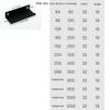 Concealed Cabinet Handles, Black, 2-Pack (128 mm Hole Spacing) view 2