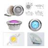WZYJLyds PAR56 LED Pool Light with Niche, Stainless Steel, 12V AC, IP68, Cool White 15W view 2