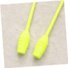 1 Pair of Yellow Rhythmic Gymnastics Sticks for Christmas Parties view 3