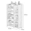 HWSY Dustproof Narrow Shoe Rack, 6/7 Tiers, 83 x 30 x 120 cm view 2