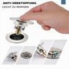 Hibbent Sink Stopper (25–46 mm), Brushed Nickel view 2