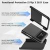 Protective Case for Samsung Galaxy Z Flip 3 5G, Slim Hard PC Flip Cover view 2