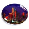Dallas USA Refrigerator Magnet, Oval Crystal Magnet view 1