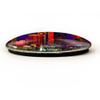 Dallas USA Refrigerator Magnet, Oval Crystal Magnet view 2