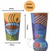 Intertan 200 Paper Coffee-to-Go Cups, 475 ml, COZY CUPS Design view 2