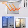 Zlovne Adhesive-Free Reflective Window Film, 9 mm, 55 x 130 cm view 3