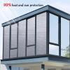 Zlovne Adhesive-Free Reflective Window Film, 9 mm, 55 x 130 cm view 4