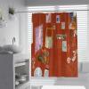 Red Home Henri Matisse Bathroom Shower Curtain with Hooks, 260 x 180 cm view 1