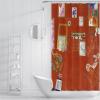 Red Home Henri Matisse Bathroom Shower Curtain with Hooks, 260 x 180 cm view 3
