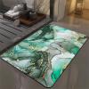 Non-Slip Diatomaceous Earth Bath Mat, Quick-Drying, Absorbent, Marbled view 1