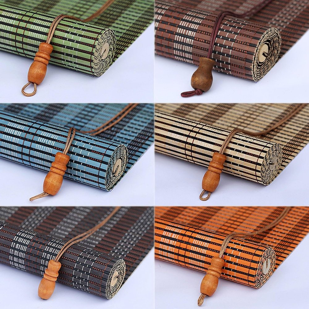 Bamboo Roller Blind for Privacy and Sun Protection
