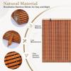 Bamboo Roller Blind for Privacy and Sun Protection view 4