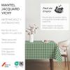 Martina Home Vichy Teflon-Coated Tablecloth, Botelle Green, 220 x 140 cm view 4