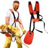 BESPORTBLE Brush Cutter Shoulder Harness, Double-Shoulder Strap, Orange Oxford Fabric view 1