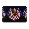 Yyhhaofa Non-Slip USA Flag Floor Mat with Patriotic Eagle, 16 x 24 in view 1