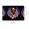 Yyhhaofa Non-Slip USA Flag Floor Mat with Patriotic Eagle, 16 x 24 in view 3