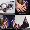 Yyhhaofa Non-Slip USA Flag Floor Mat with Patriotic Eagle, 16 x 24 in view 4