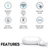 NEWTOP AB23 Bluetooth In-Ear Wireless Earbuds, White view 2