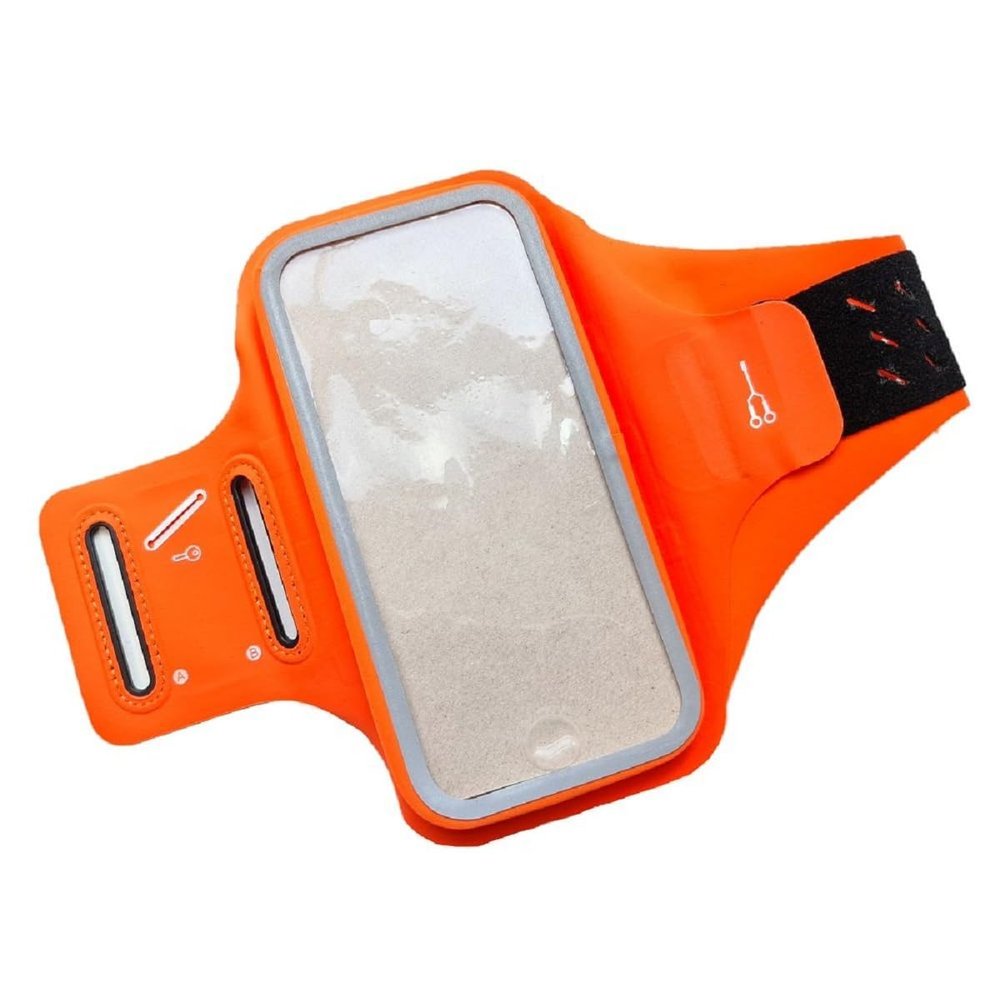 DFV mobile Professional Ultra-Thin Sports Armband for VSMART Active 1 Plus (2018), Orange