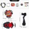 Bay Battle Spinning Top Booster B197 Divine Metal Toy Set with Launcher & Grip view 4