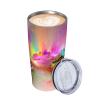 PEIXEN Colorful Aurora Stainless Steel Travel Tumbler with Straw, 590 ml view 3
