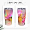 PEIXEN Colorful Aurora Stainless Steel Travel Tumbler with Straw, 590 ml view 4