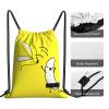 Banana Striptease Drawstring Sports Bag #498 view 4
