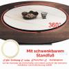 ESOYAWE Round Rotating Dining Tabletop, 50–100 cm, Wooden Lazy Susan view 4