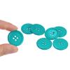 Sourcing Map 100 Blue Flat Round Sewing Buttons, 25 mm view 4