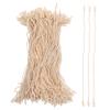 VILLFUL 200-Piece Clothing Label Strings, Hanging Tag Fasteners for Clothing and Crafts view 1