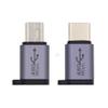 xiwai USB Type-C Male to Micro-USB 2.0 Female Power/Data Adapter, 480 Mbps, 2-Pack view 1