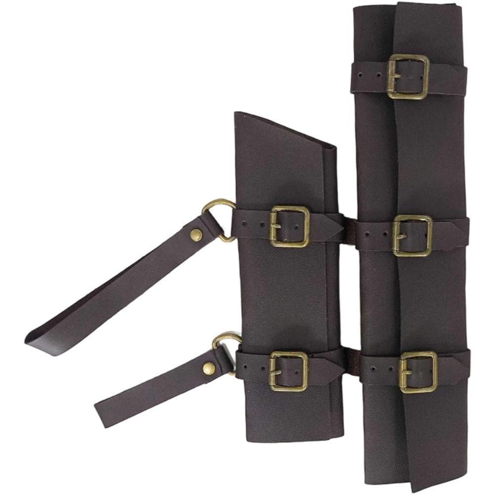 Lipfer Medieval Leather Frog Holster for LARP Costume Accessories