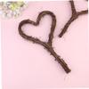 Toddmomy 2-Piece Rattan Heart-Shaped Hanging Wreath Set view 3