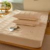 JIANINGHOME Quilted Fitted Sheet 150 x 200 cm view 3