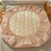 JIANINGHOME Quilted Fitted Sheet 150 x 200 cm view 4