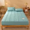 JIANINGHOME Fitted Sheet 150 x 200 cm, Brushed Microfiber view 1