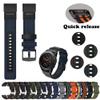 UNCASO 22/26 mm QuickFit Nylon NATO Watch Band for Garmin Fenix 6, 6X Pro, 5X, 5 Plus, 3HR, 935, 945, S60, and VERTIX 2, Braided, 26 mm Fenix 5X/6X/7X, Agate view 2